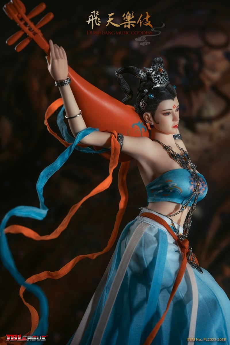 Dunhuang Music Goddess-Blue 1/6
