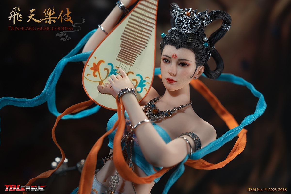 Dunhuang Music Goddess-Blue 1/6
