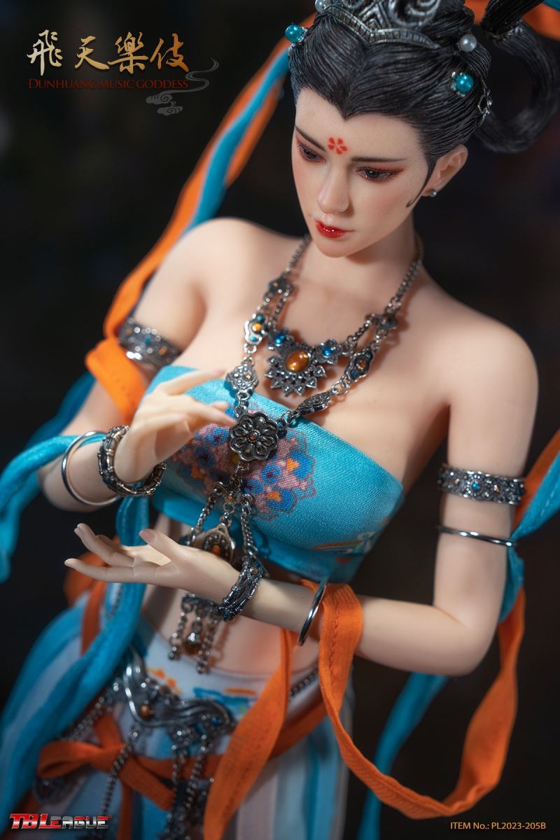 Dunhuang Music Goddess-Blue 1/6