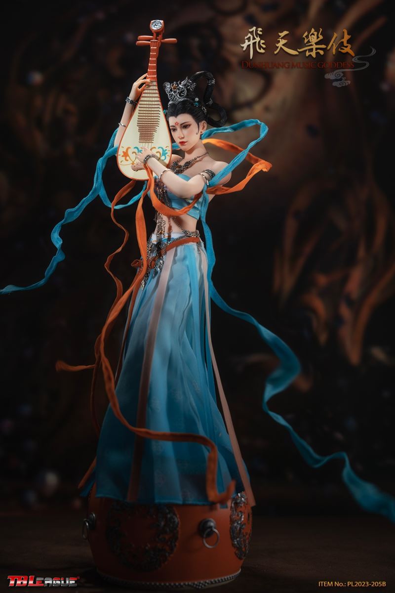 Dunhuang Music Goddess-Blue 1/6