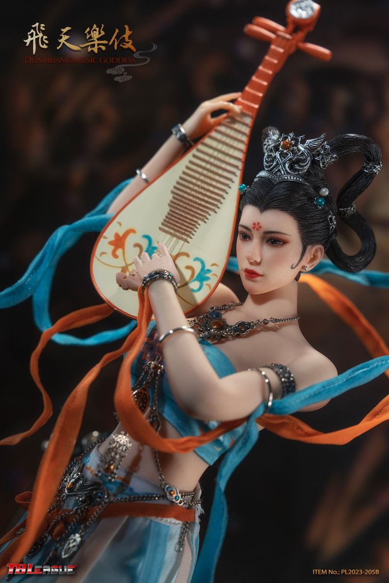 Dunhuang Music Goddess-Blue 1/6