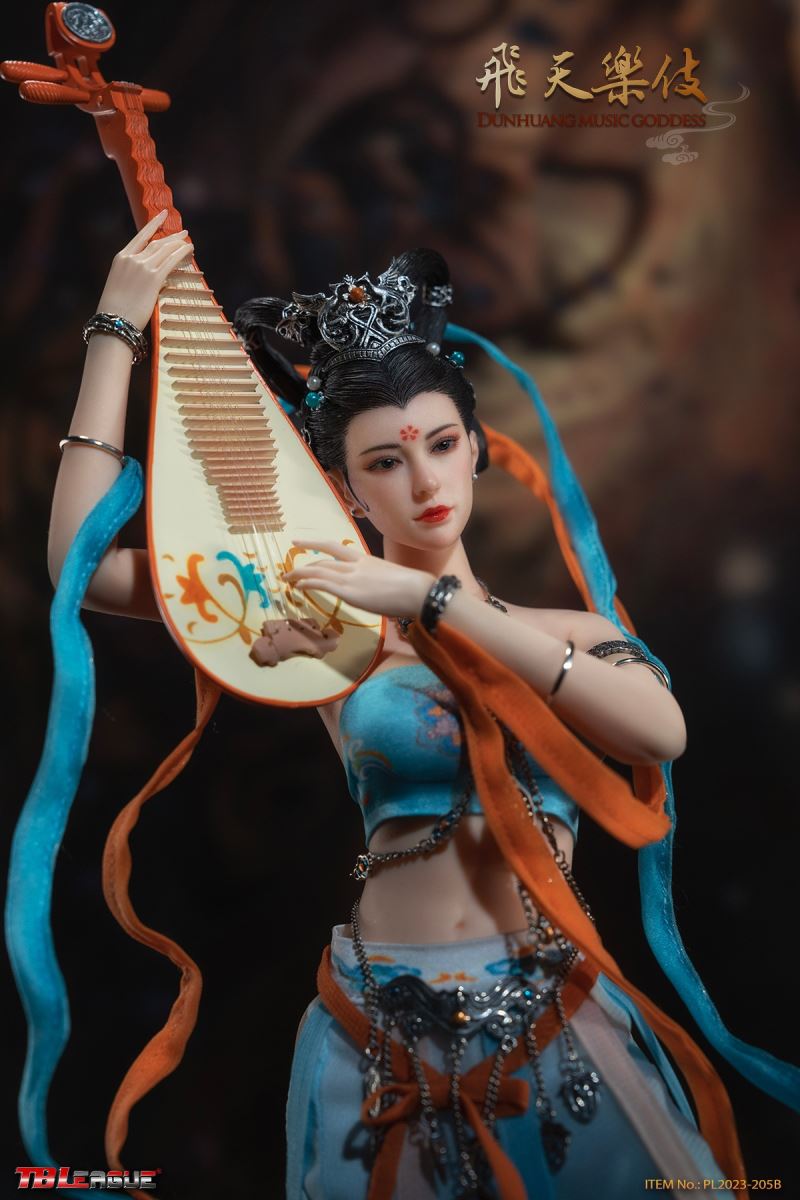 Dunhuang Music Goddess-Blue 1/6
