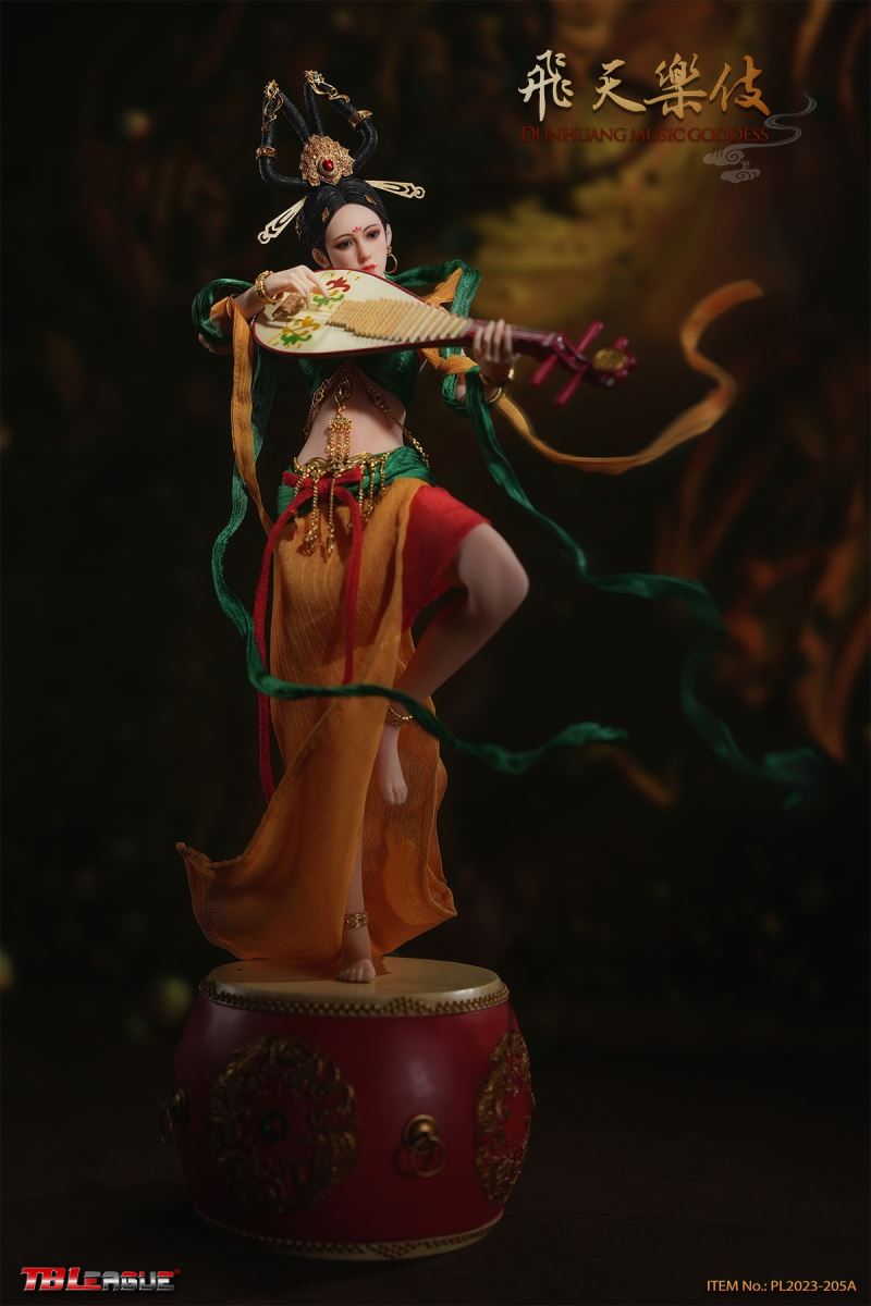 Dunhuang Music Goddess-Red 1/6