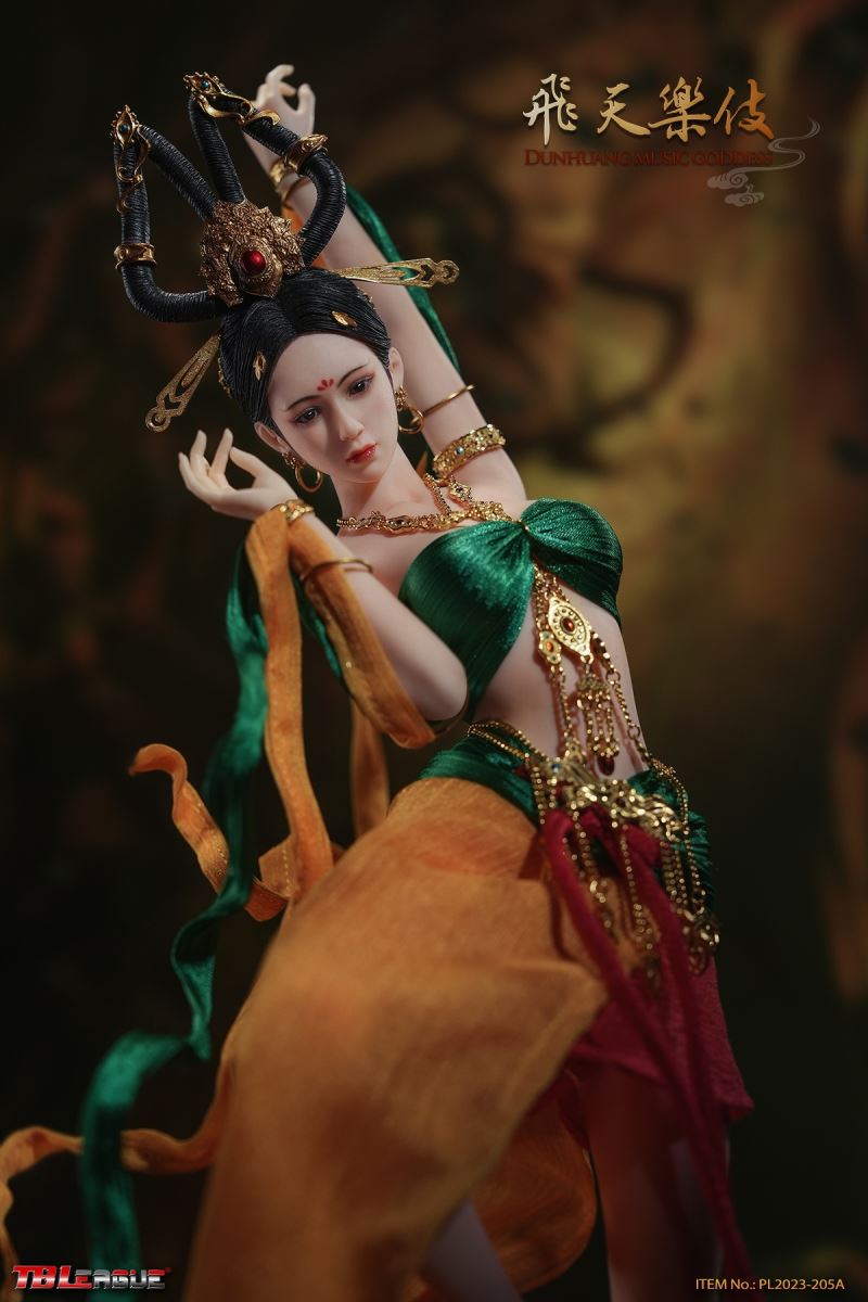 Dunhuang Music Goddess-Red 1/6
