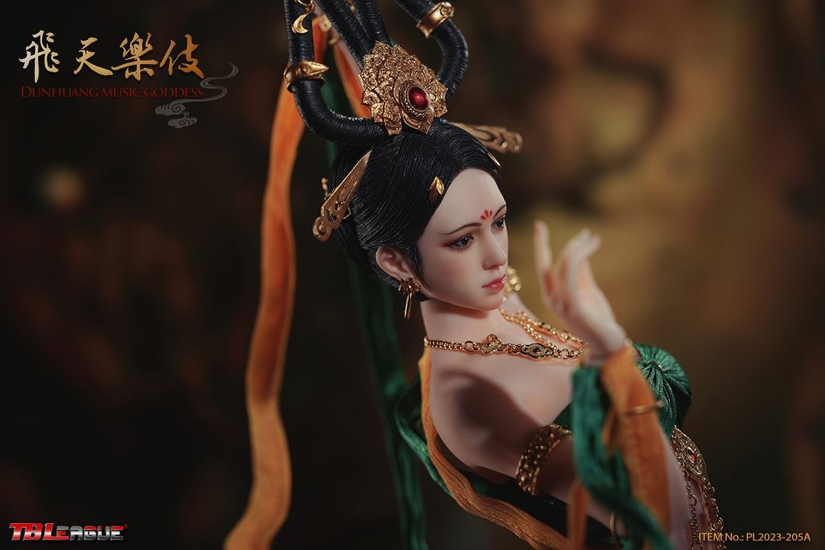 Dunhuang Music Goddess-Red 1/6