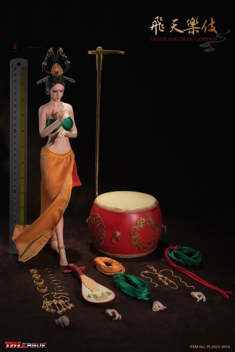 Dunhuang Music Goddess-Red 1/6