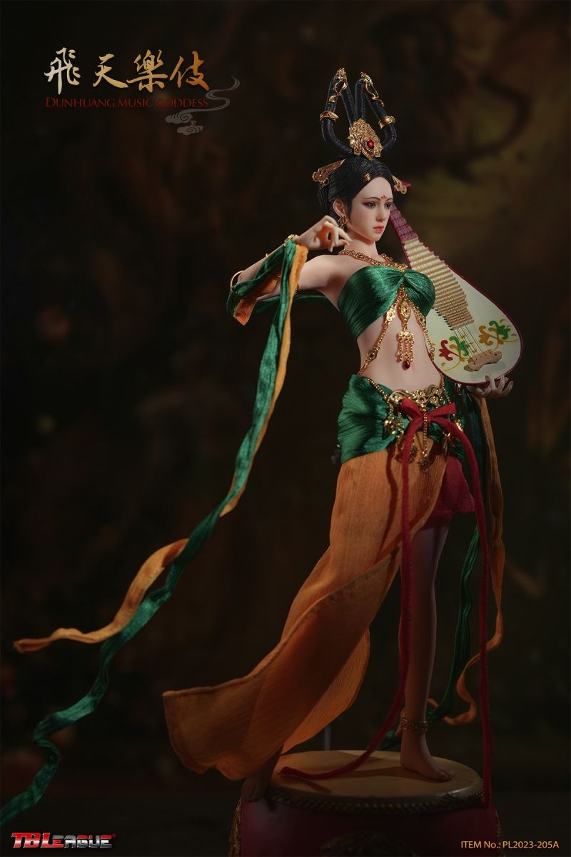 Dunhuang Music Goddess-Red 1/6