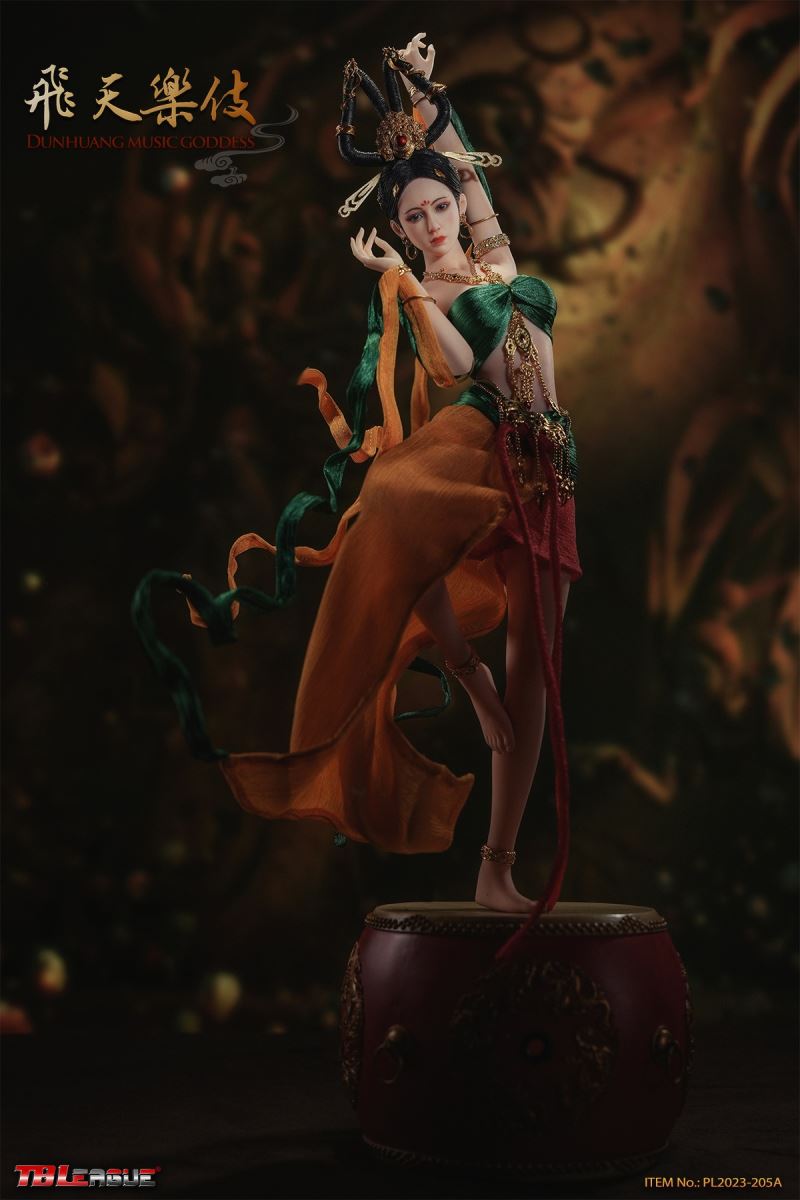 Dunhuang Music Goddess-Red 1/6