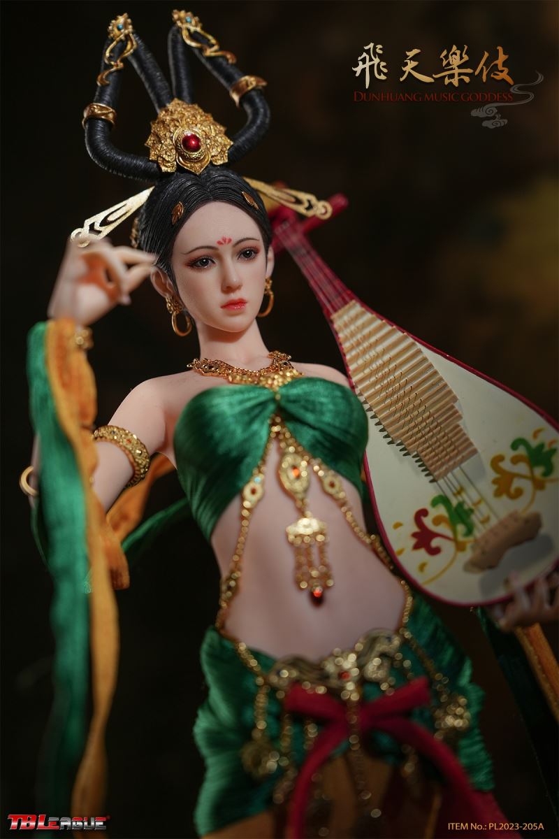 Dunhuang Music Goddess-Red 1/6