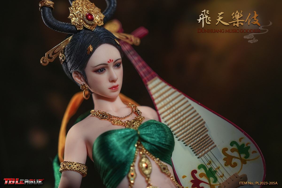 Dunhuang Music Goddess-Red 1/6