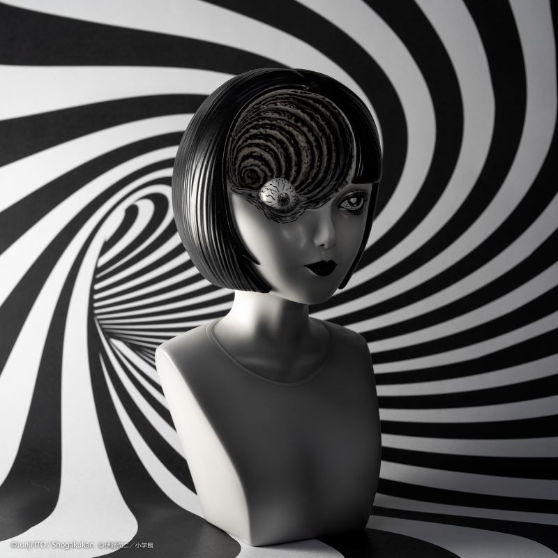 Azami Kurotani, Kirie by Junji Ito soft vinyl bust
