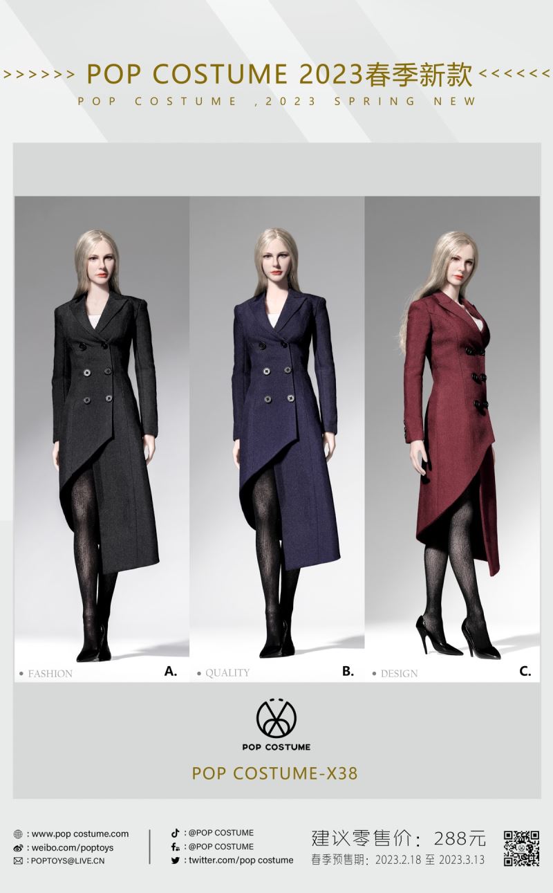 Women’s coat (POP-X38A) 1/6