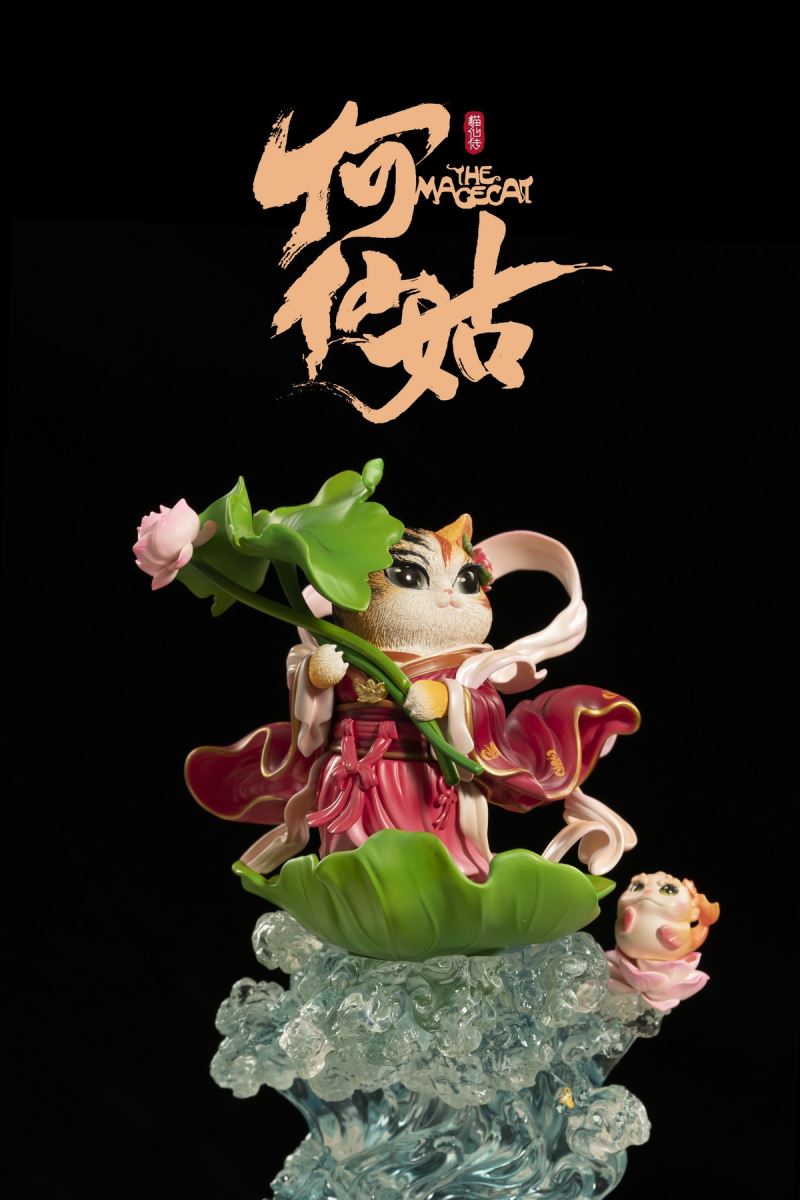Eight Immortals and Nine Cats Meow Eight Immortals - He Xiangu