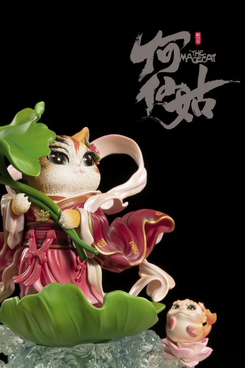 Eight Immortals and Nine Cats Meow Eight Immortals - He Xiangu