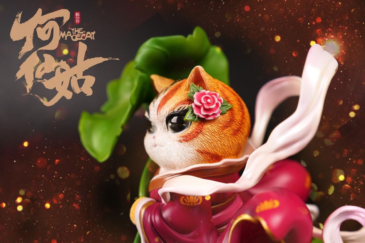 Eight Immortals and Nine Cats Meow Eight Immortals - He Xiangu