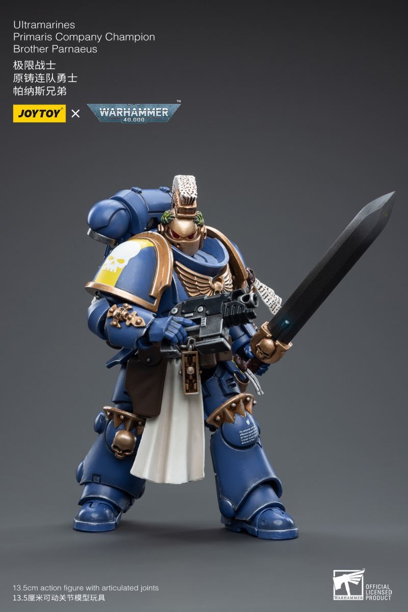 Warhammer 40,000 Ultramarines Primaris Company Champion Brother Parnaeus