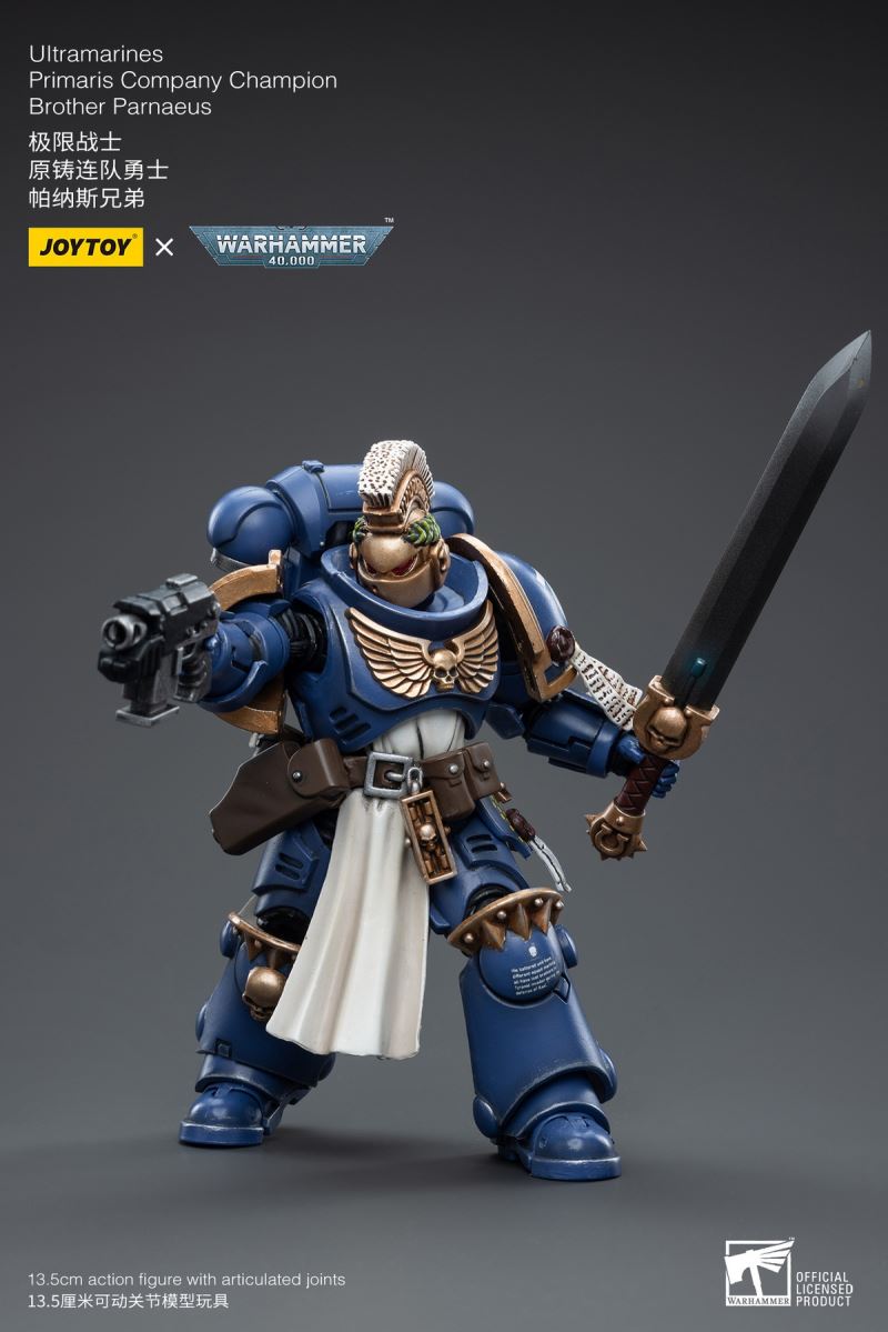 Warhammer 40,000 Ultramarines Primaris Company Champion Brother Parnaeus