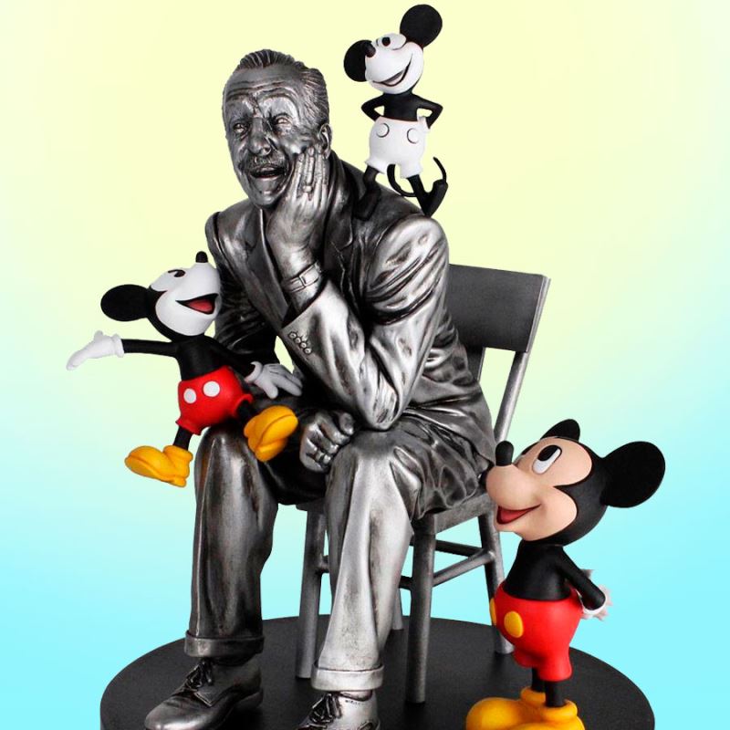 WALT WITH MICKEY MOUSE