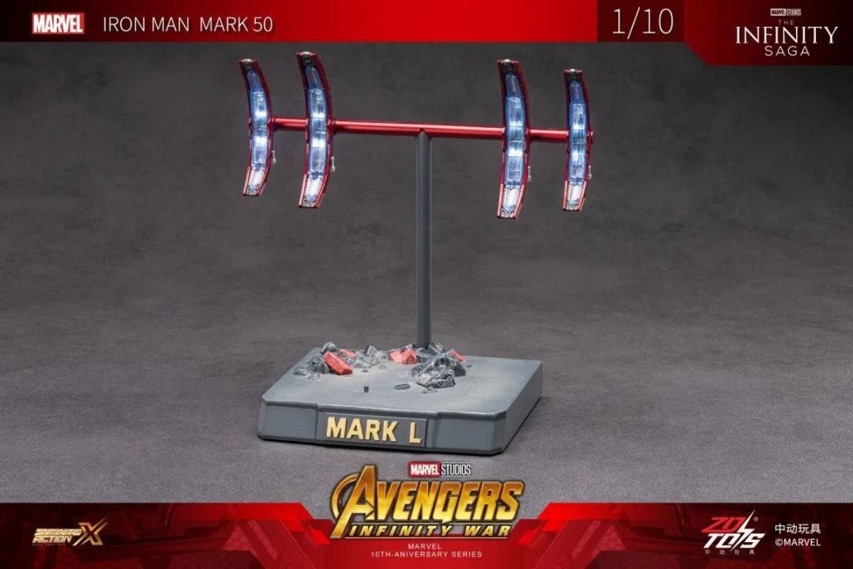Iron Man MK50 Scene Set 1/10