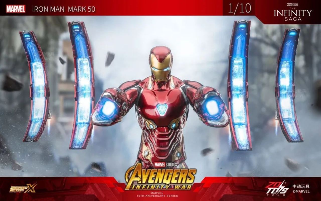 Iron Man MK50 Scene Set 1/10