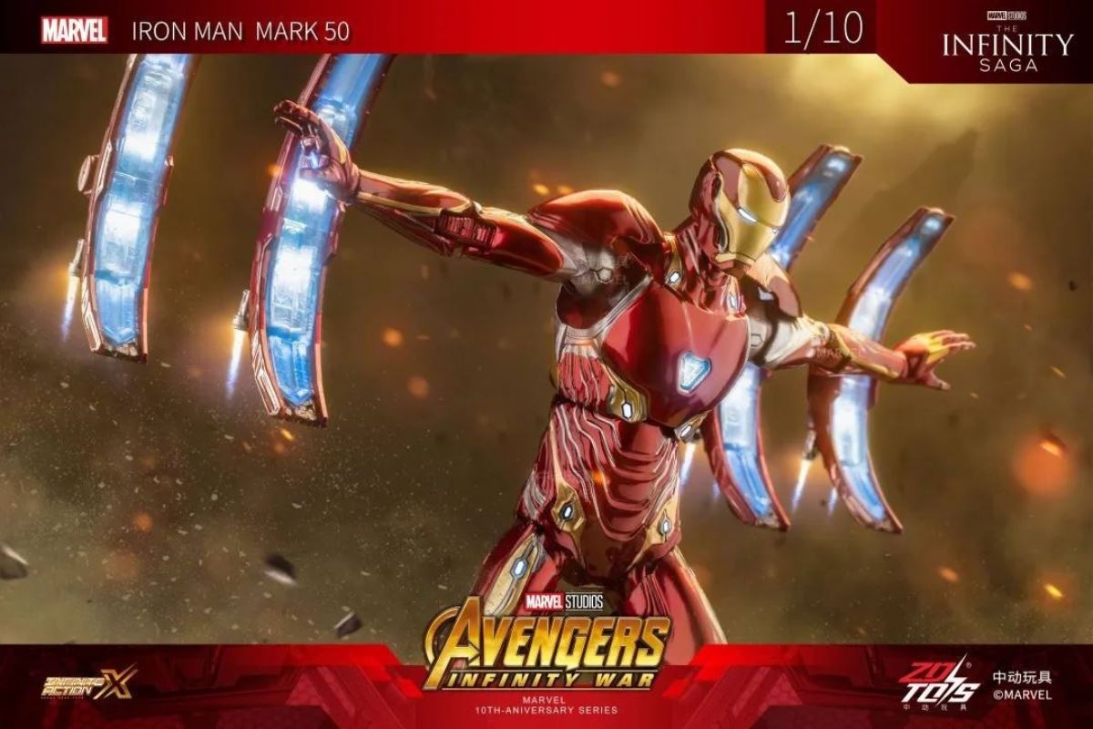 Iron Man MK50 Scene Set 1/10