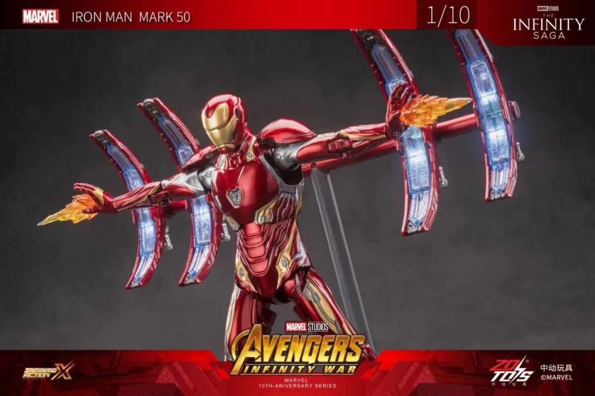 Iron Man MK50 Scene Set 1/10
