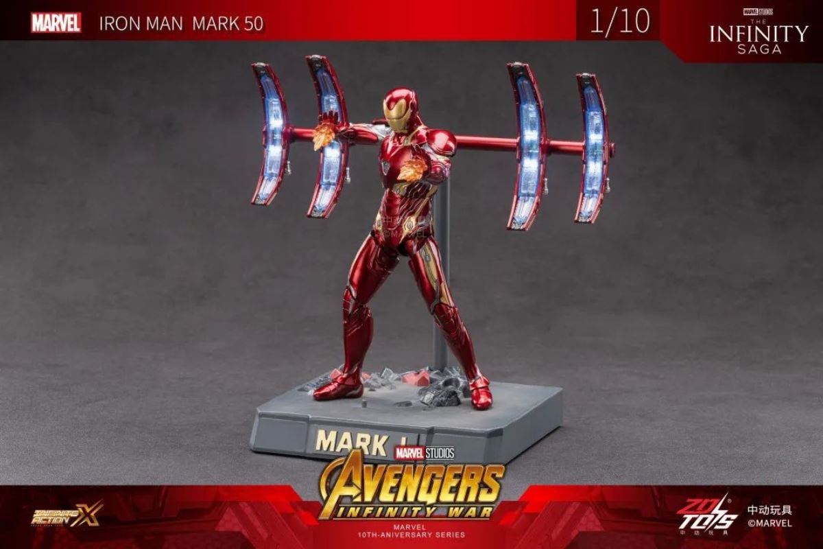 Iron Man MK50 Scene Set 1/10