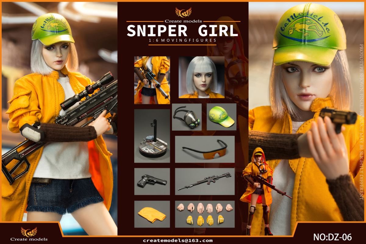 Sniper Girl-Lan (NO:DZ-06) 1/6