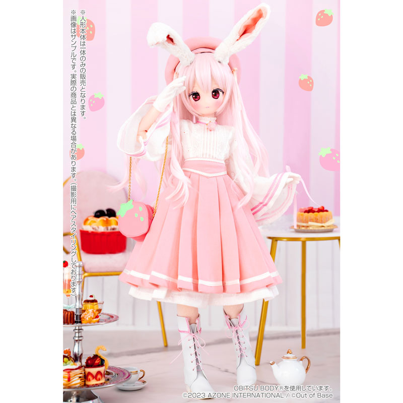 stj x Iris Collect petit Urara -Fluffy strawberry bunny- Strawberry