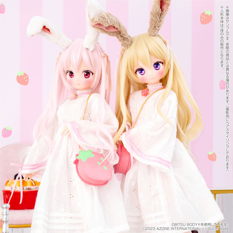 stj x Iris Collect petit Urara -Fluffy strawberry bunny- Strawberry