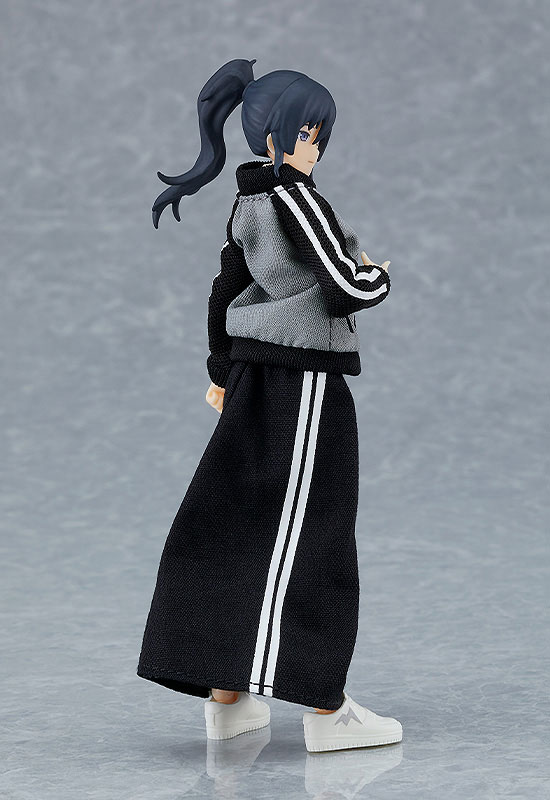 figma Female Body (Makoto) with Tracksuit + Tracksuit Skirt Outfit