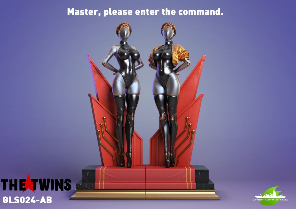 Atomic Core - Twin Female Robot & Refrigerator