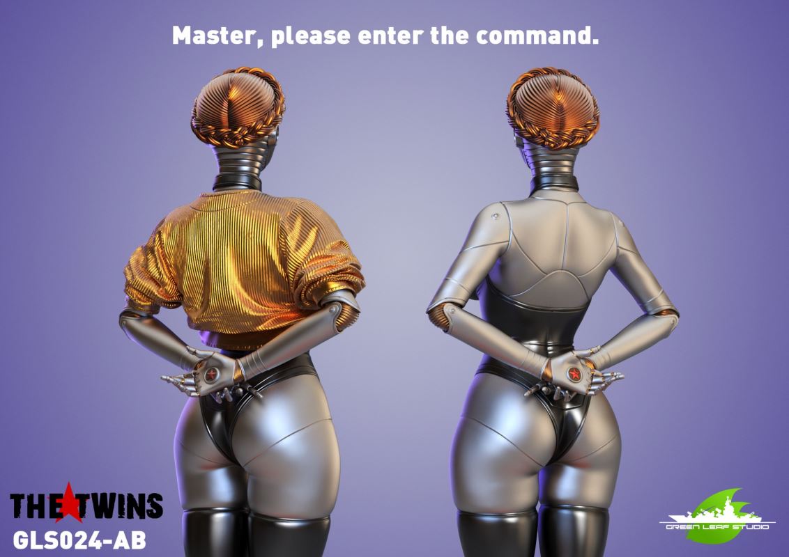 Atomic Core - Twin Female Robot & Refrigerator