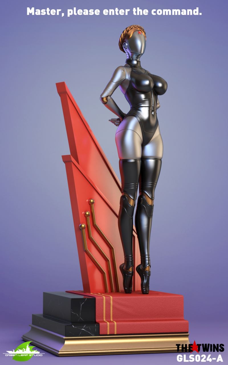 Atomic Core - Twin Female Robot & Refrigerator