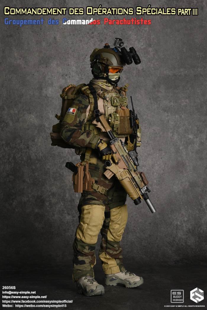 French Special Operations Command Airborne Assault Group 1/6