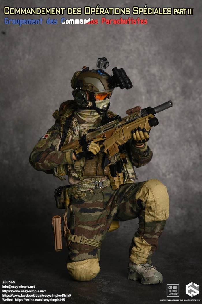 French Special Operations Command Airborne Assault Group 1/6