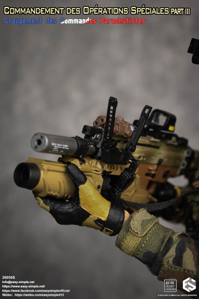 French Special Operations Command Airborne Assault Group 1/6