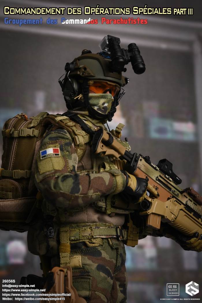 French Special Operations Command Airborne Assault Group 1/6