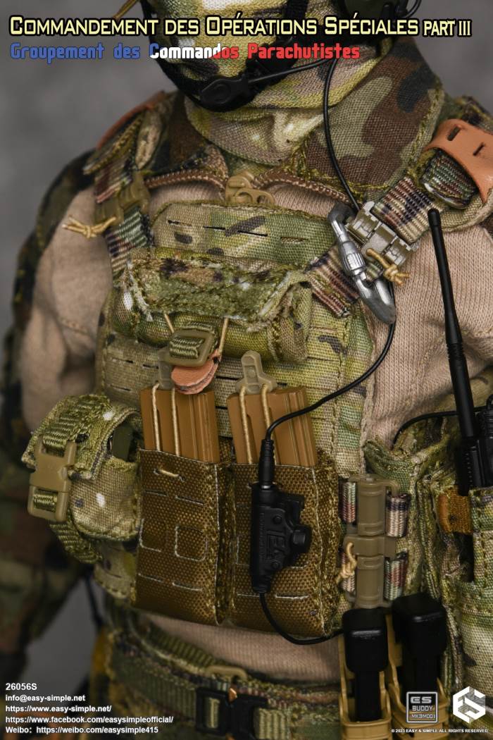 French Special Operations Command Airborne Assault Group 1/6