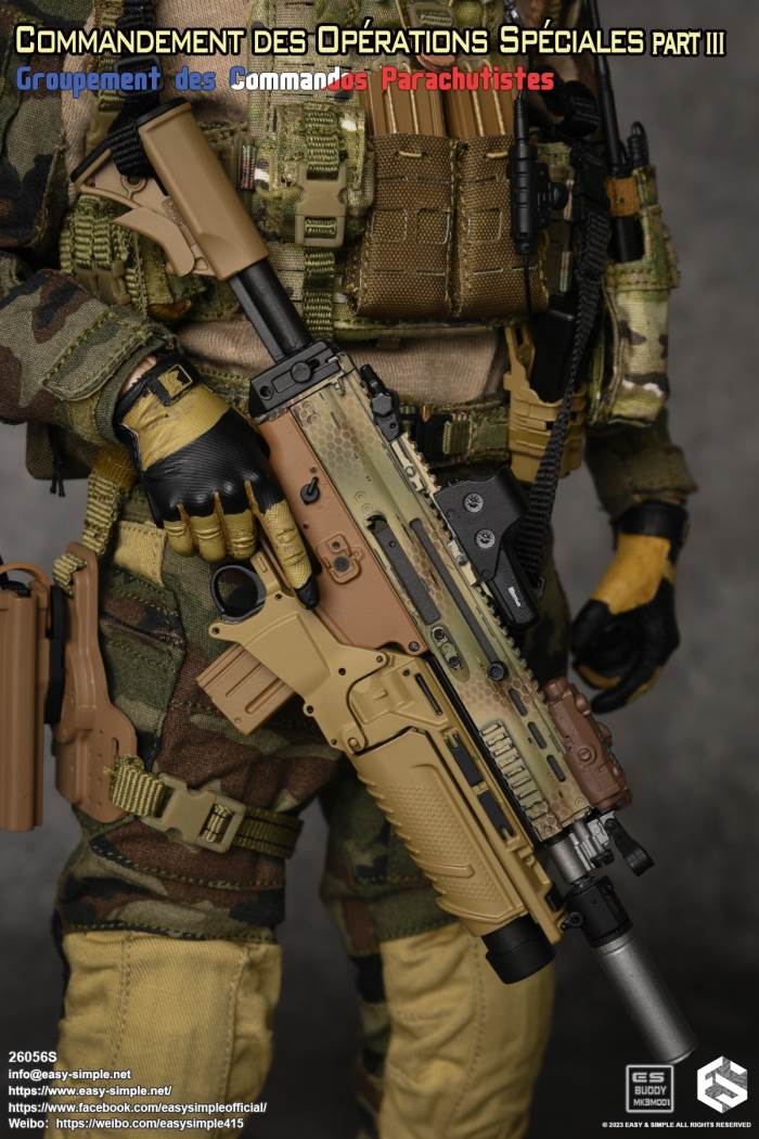 French Special Operations Command Airborne Assault Group 1/6