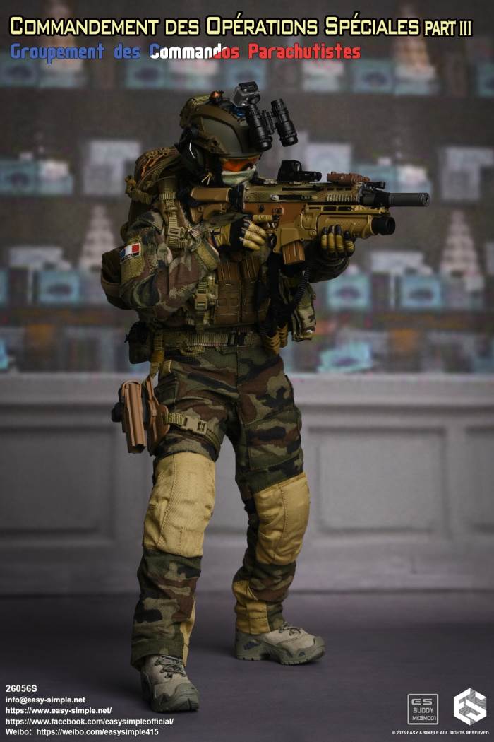 French Special Operations Command Airborne Assault Group 1/6