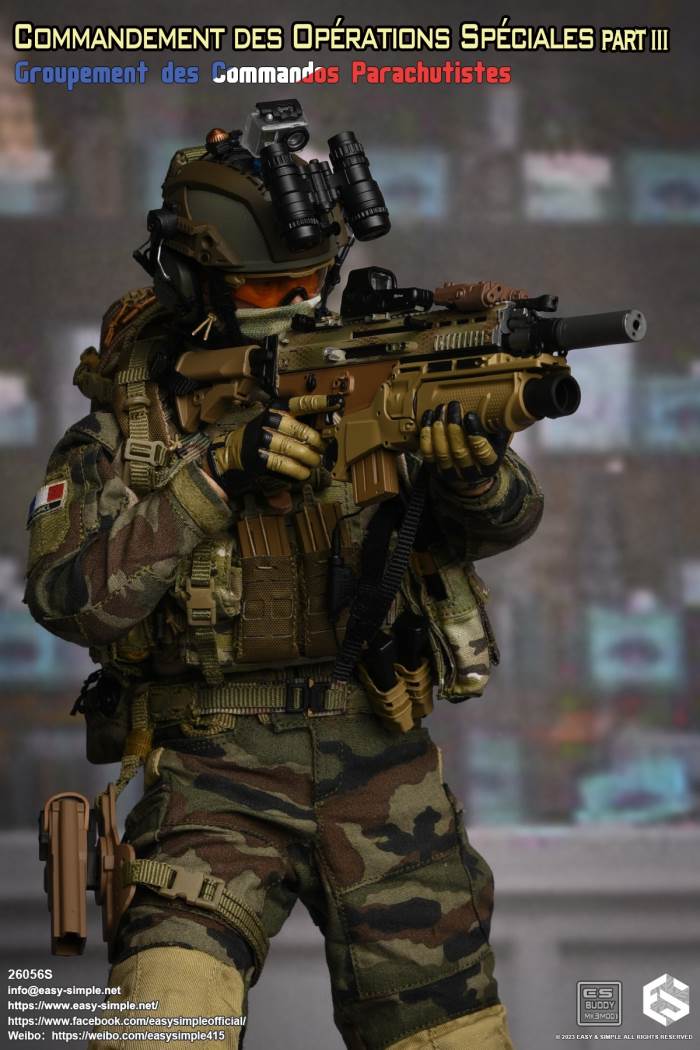 French Special Operations Command Airborne Assault Group 1/6