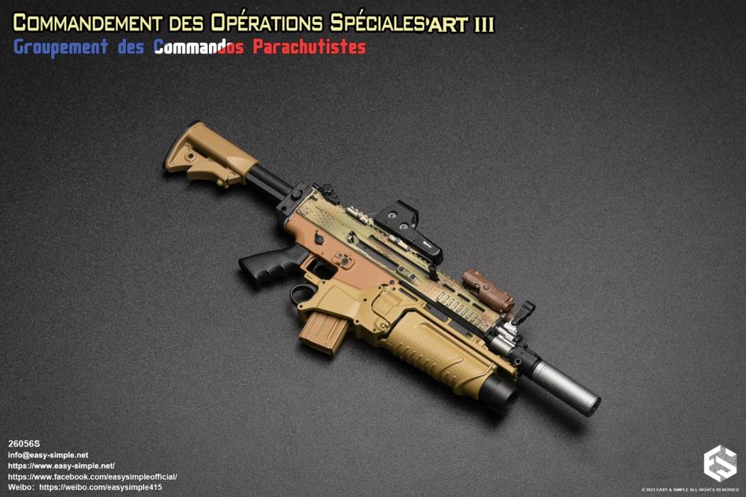 French Special Operations Command Airborne Assault Group 1/6