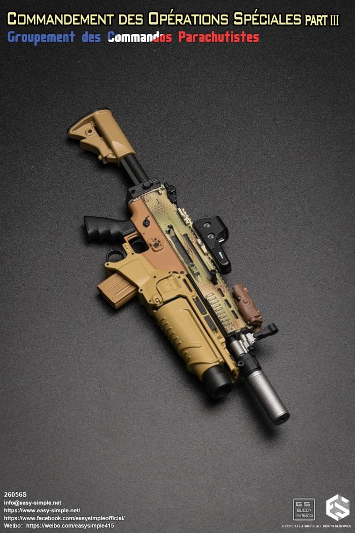 French Special Operations Command Airborne Assault Group 1/6