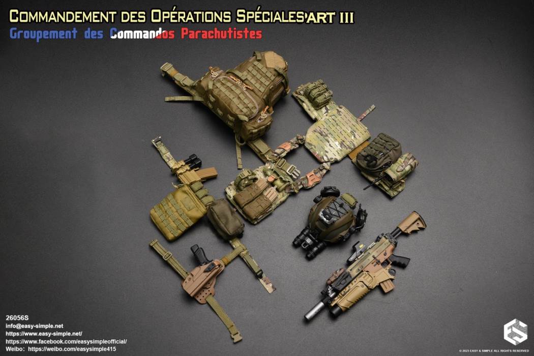 French Special Operations Command Airborne Assault Group 1/6