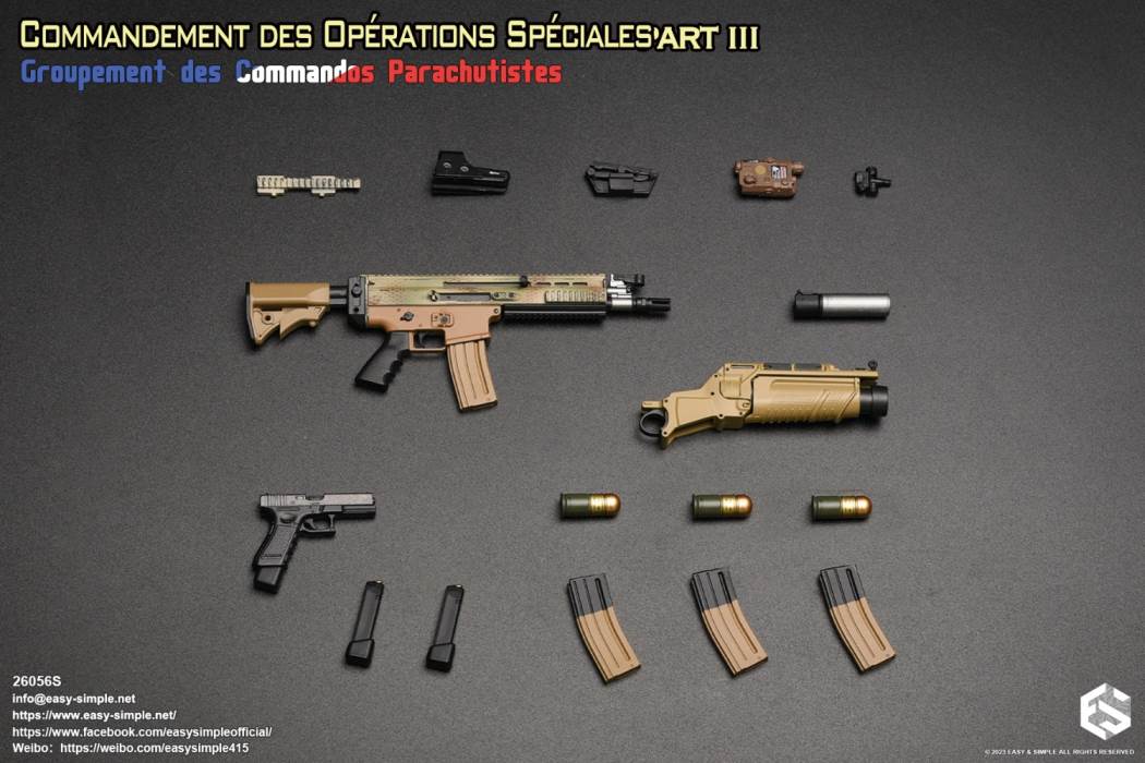 French Special Operations Command Airborne Assault Group 1/6