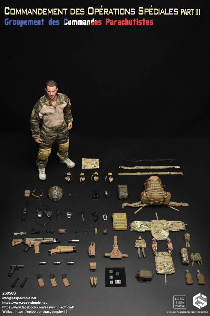 French Special Operations Command Airborne Assault Group 1/6