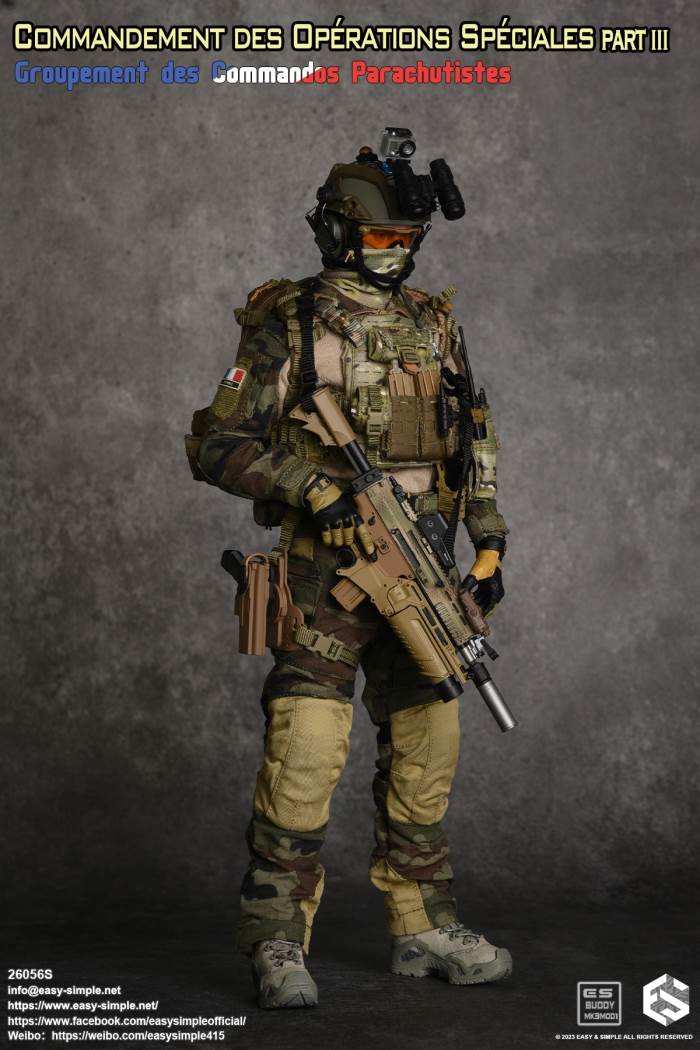 French Special Operations Command Airborne Assault Group 1/6