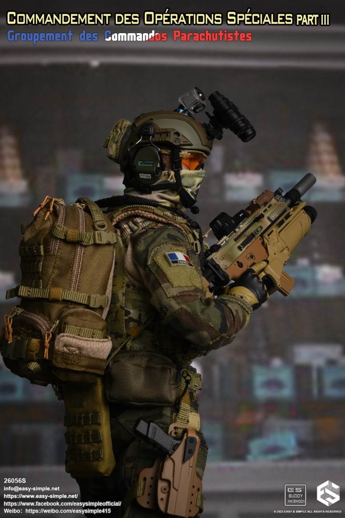 French Special Operations Command Airborne Assault Group 1/6
