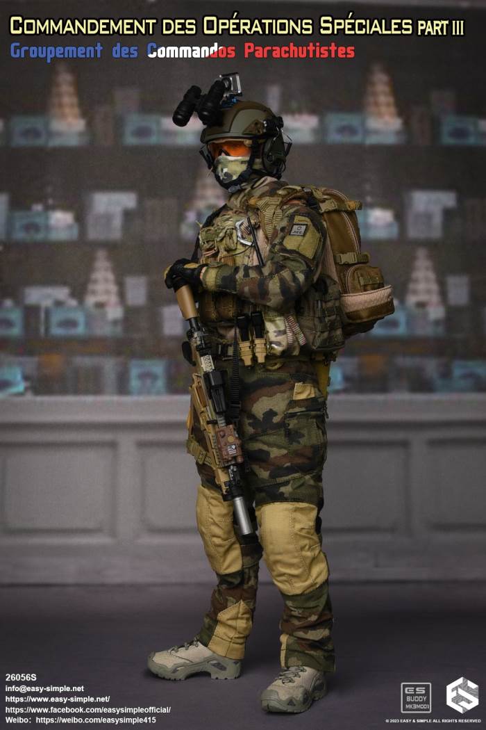 French Special Operations Command Airborne Assault Group 1/6